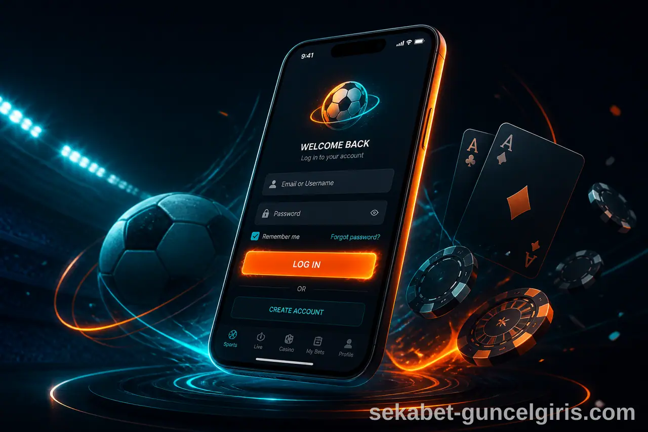 Sekabet Telefondan Giriş