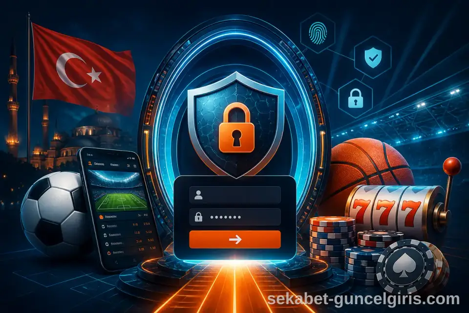 sekabet ana portal ekranı