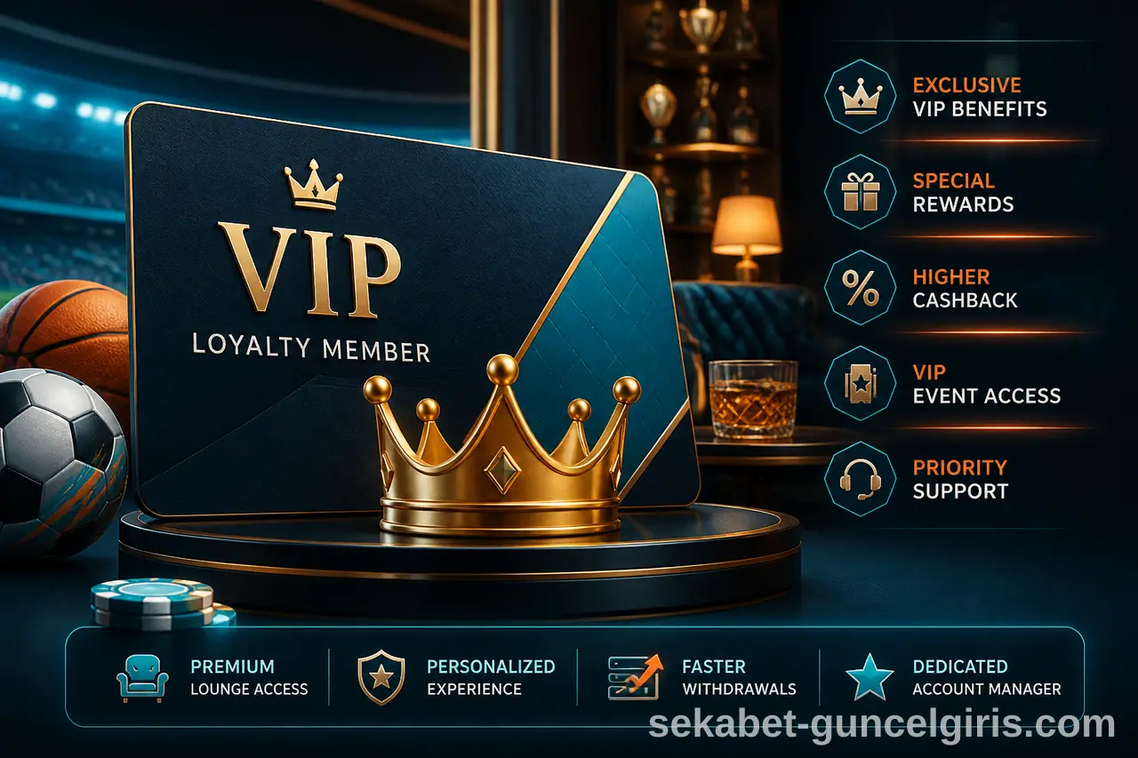 sekabet VIP kulüp avantajları